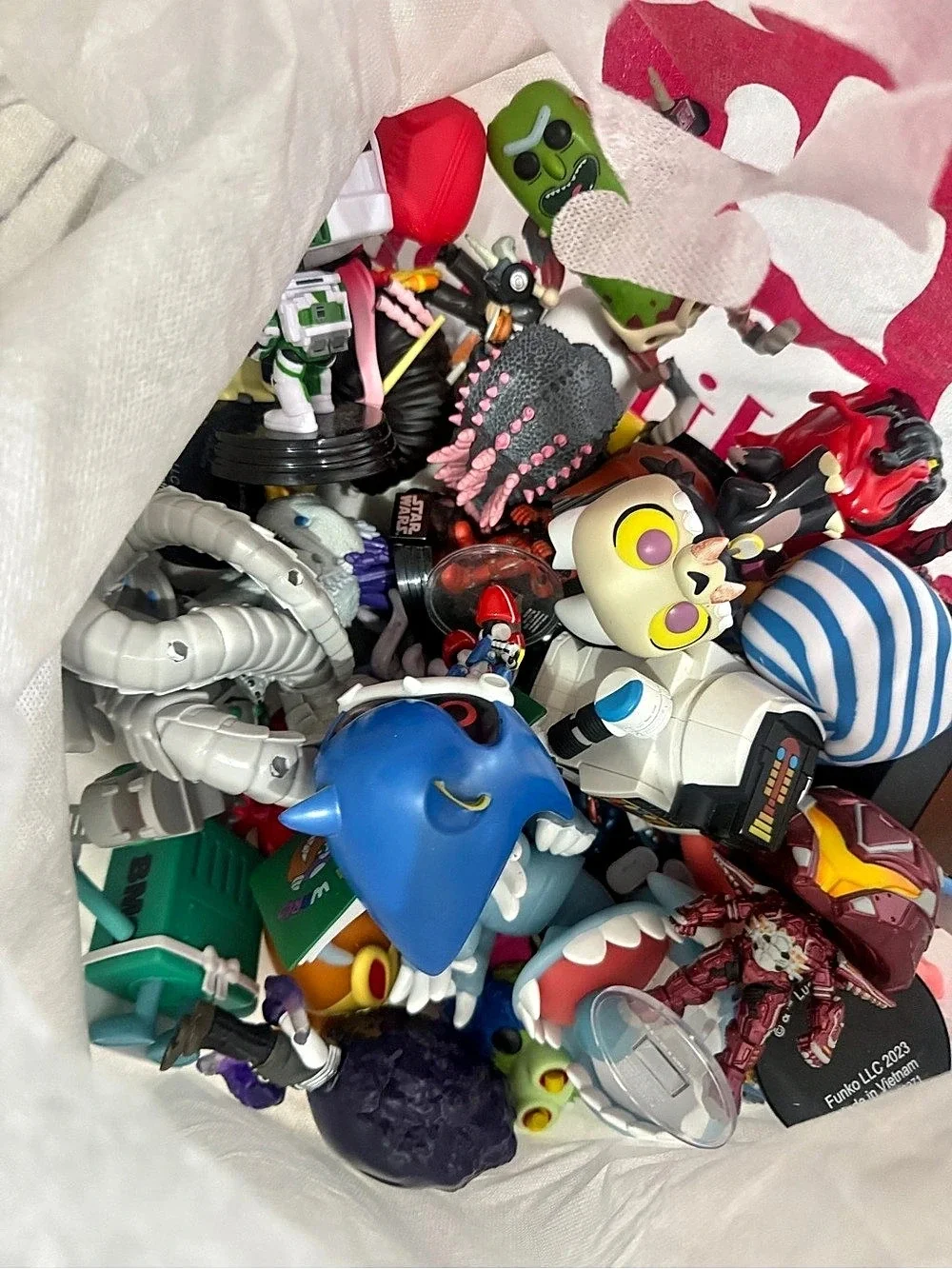 Mixed Action Figure Toy Lot Multicolor